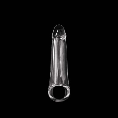 Extensie/Manson Penis Renegade - Fantasy Extension, Marime S, Transparent, 17 cm foto