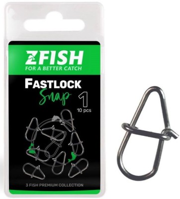 Agrafa Zfish Fast-Lock Snap, Nr.2, 13kg, 10buc/pac foto