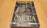 Omerta - Mario Puzo, Editura RAO, 2007, Roman, Beletristica, 282 Pagini