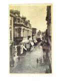 Rară! București-Strada Lipscani,carte poștala Saidman-Fălticeni aprox.1910