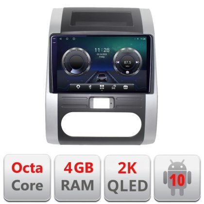 Navigatie Nissan X-trail old C-001 Android Octa Core Ecran 2K QLED GPS 4G 4+32GB 360 KIT-001+EDT-E410-2K CarStore Technology