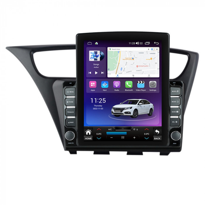 Navigatie dedicata cu Android Honda Civic IX Hatchback 2011 - 2015, 4GB RAM,