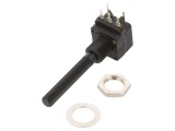 Potenţiometru axial 5k&Omega; 200mW THT 6mm PIHER mono cărbune