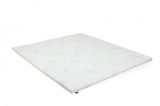 Topper Aloe Vera 140x200x4 cm, husa detasabila si lavabila, fermitate medie