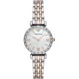 Cumpara ieftin Ceas Dama Emporio Armani Gianni T-Bar AR11290, Inox, 38mm, Quartz, Elegant