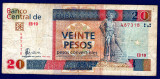 (3) BANCNOTA CUBA - 20 PESOS CONVERTIBLES 2006 - VALOARE NOMINALA MARE