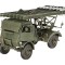 Macheta militara lansator rachete BM-13-16 on W.O.T. 8 chassis
