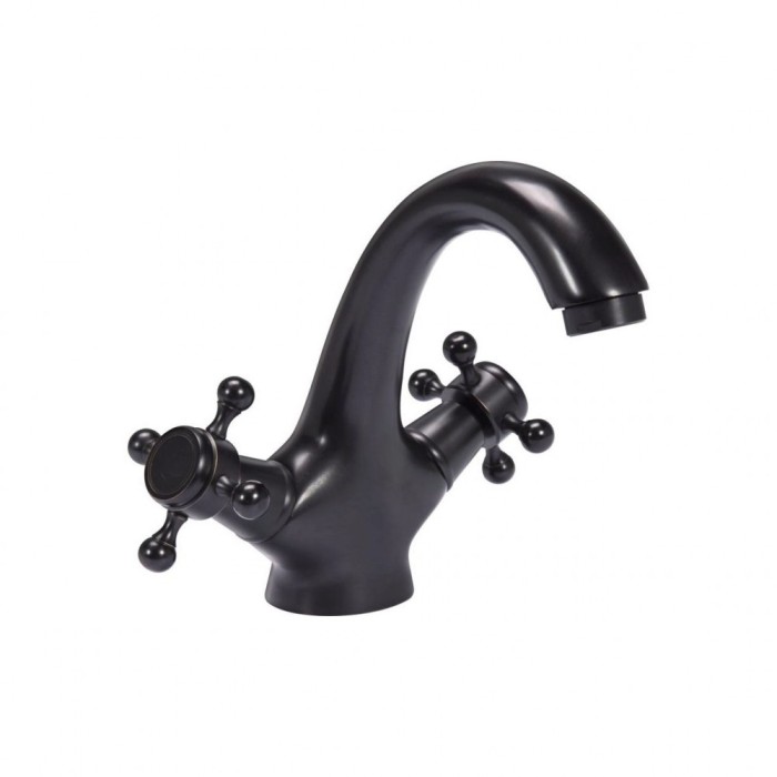 Baterie lavoar &#039;&#039;retro black 1&#039;&#039; Fala 75807