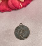 VECHE MEDALIE/MEDALION VANATOARE DIN BRONZ