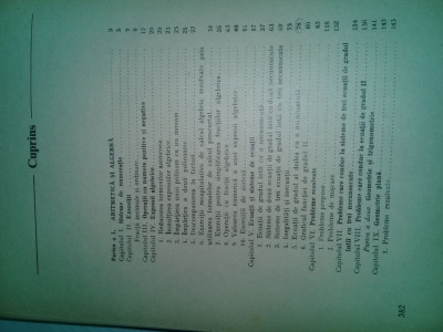 EXERCITII SI PROBLEME DE MATEMATICA-Admitere in Licee-Gr.Gheba-1973,383 p foto