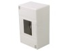 Carcasă pentru aparatură modulară IP30 albă 4 module IK07