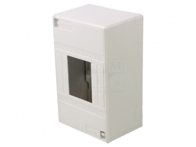 Carcasă pentru aparatură modulară IP30 albă 4 module IK07 foto