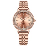 Cumpara ieftin Ceas de dama Poedagar CS1675, otel inoxidabil, rose gold, cadran rose gold