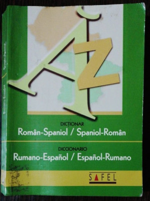 DICTIONAR ROMAN SPANIOL-SPANIOL ROMAN foto
