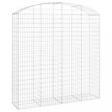 Cumpara ieftin Cos gabion arcuit 200x50x200/220 cm fier galvanizat