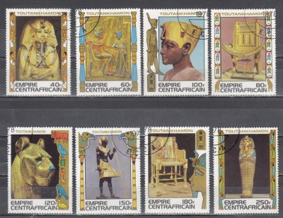 A12 S6 5 - Timbre foarte vechi - Africa Centrala - tutankamon foto