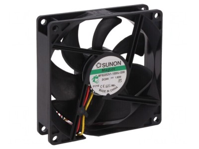 Ventilator DC Axial 24V 92x92x25mm foto