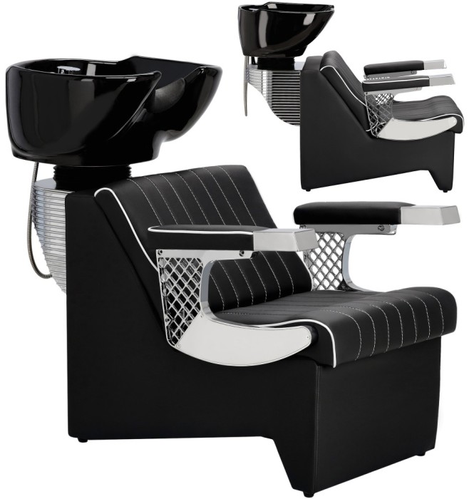 Scafa coafor Talus pentru salonul de coafură și frizerie cu bol ceramic mobil armătură baterie si cască