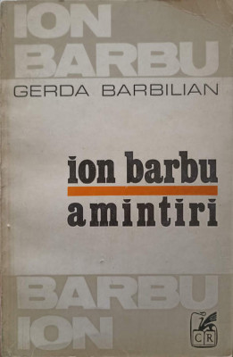 ION BARBU. AMINTIRI-GERDA BARBILIAN foto