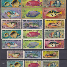 DB1 Fauna Marina Pesti Umm al Qiwain 27 v. MNH