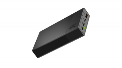 Green Cell GC PowerPlay 20S Power Bank 20000mAh 22.5W PD USB C cu &amp;icirc;ncărcare rapidă &amp;Icirc;ncărcător portabil pentru telefon pentru iPhone 15 14 13 12 foto