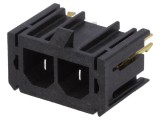 Conector cablu-placă SABRE 2 pini 18A cositorit