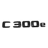 Emblema C 300e Negru, pentru spate portbagaj Mercedes