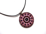 Colier lemn cu mandala 45964