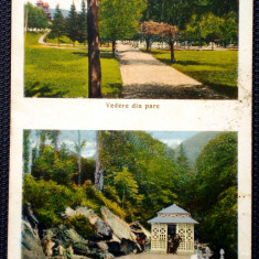 P.230 CP SLANIC MOLDOVA VEDERE DIN PARC IZVORUL NR. 1 BIS. 1937