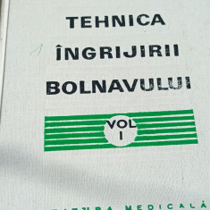 TEHNICA INGRIJIRII BOLNAVULUI Carol Mozes 2 volume (1974, editie cartonata)