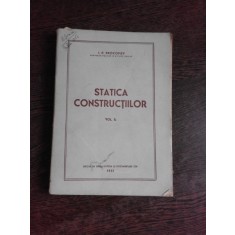 STATICA CONSTRUCTIILOR - I.P.PROCOFIEV VOL.II