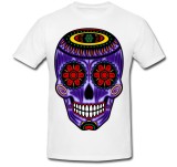 Cumpara ieftin Tricou &quot; Craniu albastru &quot;