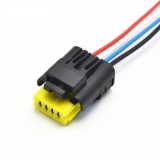 Mufa 4 pini pentru stop, lampa, pompa combustibil alimentare Renault Dacia