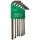Eklind 11907 - Set chei cu profil TORX (cu gaura) TX10-TX40 7 bucati
