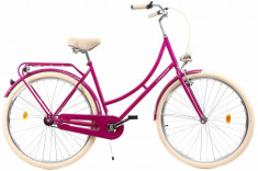 Bicicleta Oras Dhs Citadinne 2832 Roz L 28 inch foto