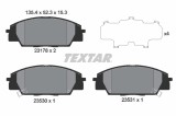 Set placute frana TEXTAR 2317801