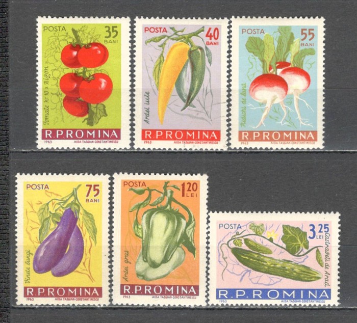 Romania.1963 Legume ZR.185