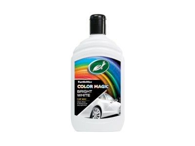Solutie polish auto Turtle Wax Color Magic Bright White (alb) 500ml foto