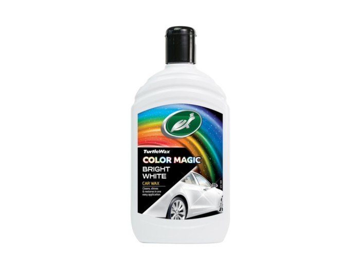 Solutie polish auto Turtle Wax Color Magic Bright White (alb) 500ml