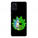 Husa compatibila cu Samsung Galaxy A31 Silicon Gel Tpu Model Rick And Morty Alien