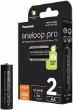 Set acumulatori AA NIMH 2500mAh R6 Eneloop PRO Panasonic 2buc BK-3HCDE/2BE