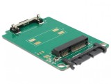 Adaptor Micro SATA 16pini la mSATA full size, Delock 62520