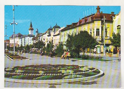 bnk cp Targu Mures - Vedere din centru - necirculata - marca fixa foto