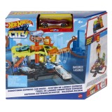 Set de joaca Hot Wheels City, Car Wash, HDR27