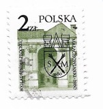 Polonia - A 800-a aniversare a scolii Malachowianka din Plock, 1980 - obliterat