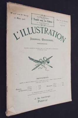 Revista L&amp;#039;Illustration NR. 4175 Franta 1923 / 10 Mai foto