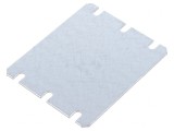 Placă de montare oţel zincată 66x80x1,5mm