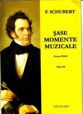 Sase momente muzicale, Schubert foto