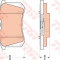 Set placute frana,frana disc CITROEN DS3 Cabriolet (2013 - 2015) TRW GDB1813