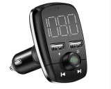 Cumpara ieftin Modulator FM Auto Wireless T50 Car Kit Bluetooth MP3 Player Dual Usb Port